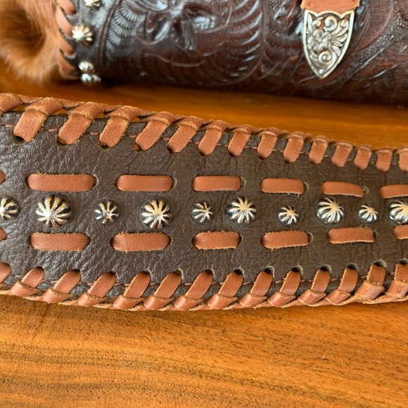 Vintage American West Shoulder Bag/Purse - Picture 5 of 16